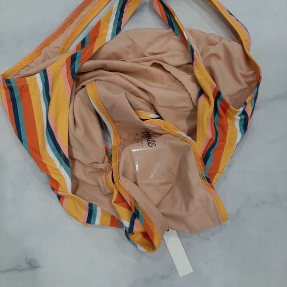 Madewell Square Neck One Piece Almeria Stripe - Picture 6 of 6